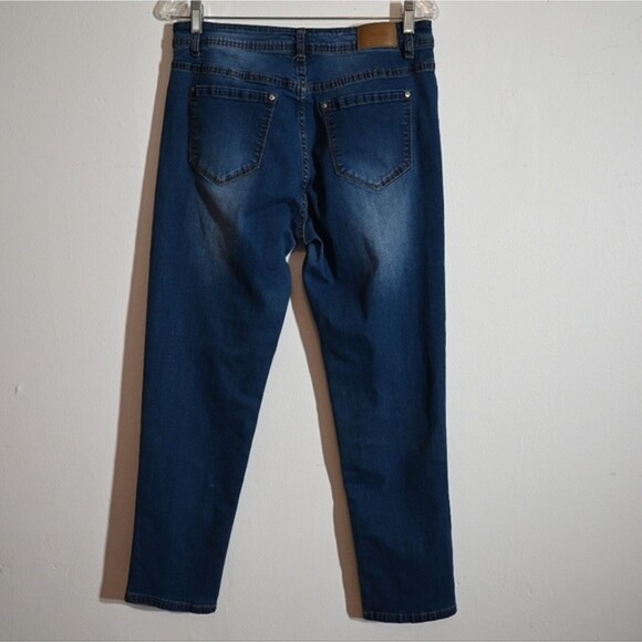 Puzzle Jeans Blue Skinny Denim Jeans Size 14 - Picture 7 of 11